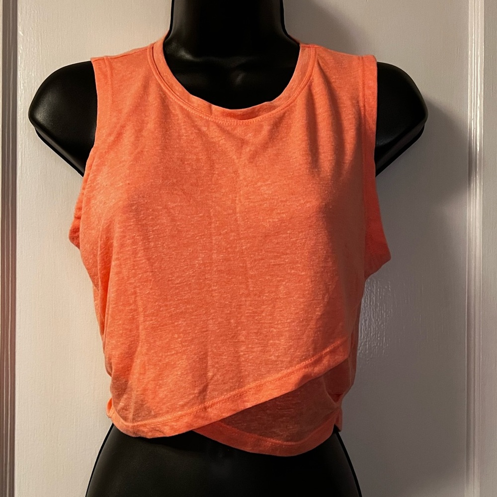 Sweaty Betty Pink/Orange Activewear Tank Top Size: M